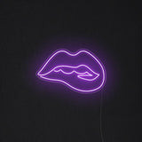 'Lips' Neon Sign