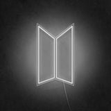 'BTS' Neon Sign