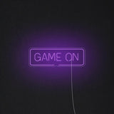'Game on' Neon Sign