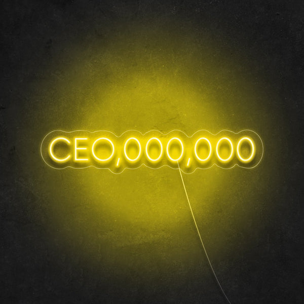 'CEO' Neon Sign