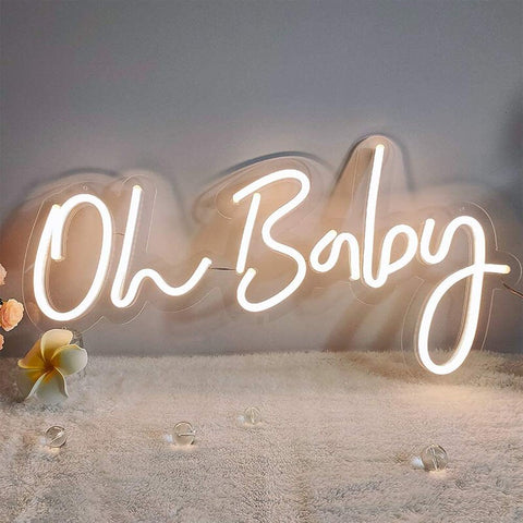 OHANEONK "Oh Baby" Led Neon Sign Light
