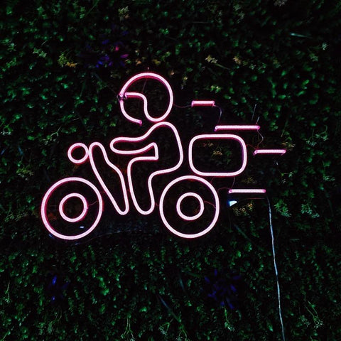 Food Delivery - Neon Sign