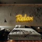 Relax - Neon Sign