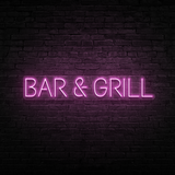 Bar & Grill - Neon Sign