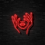 A Thinking Lady - Neon Sign
