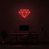 Diamond - Neon Sign