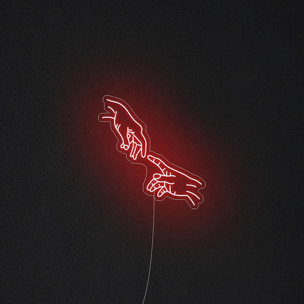 'Hand Of God' Neon Sign